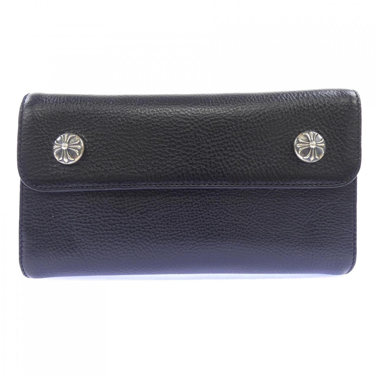 クロムハーツ CHROME HEARTS WAVE CROSS BTN ウェーブ クロスボタン 2246 304 0501 0900 WALLET