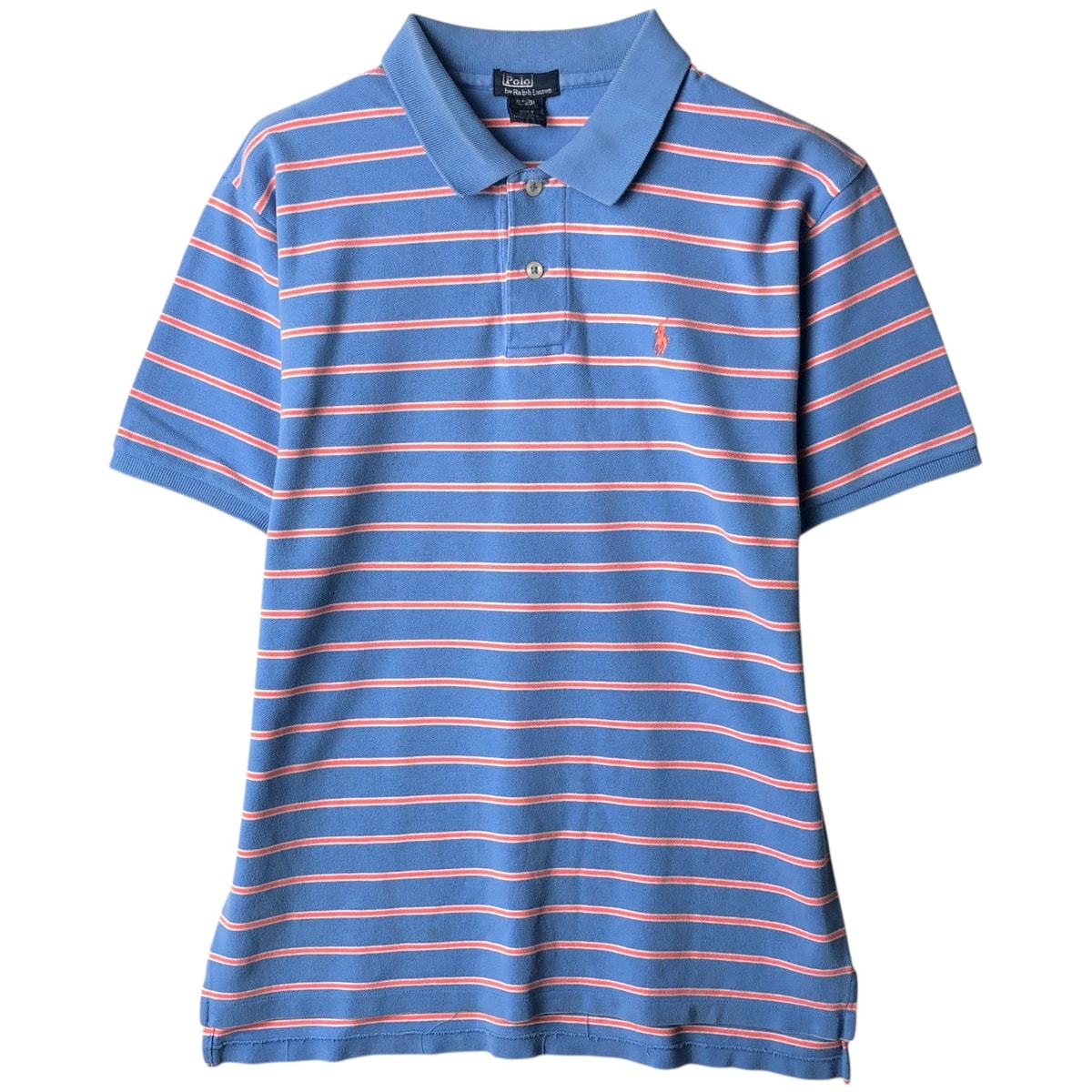 古着 ラルフローレン Ralph Lauren POLO by Ralph Lauren 半袖 ボーダー ポロシャツ レディースM相当/eaa639340