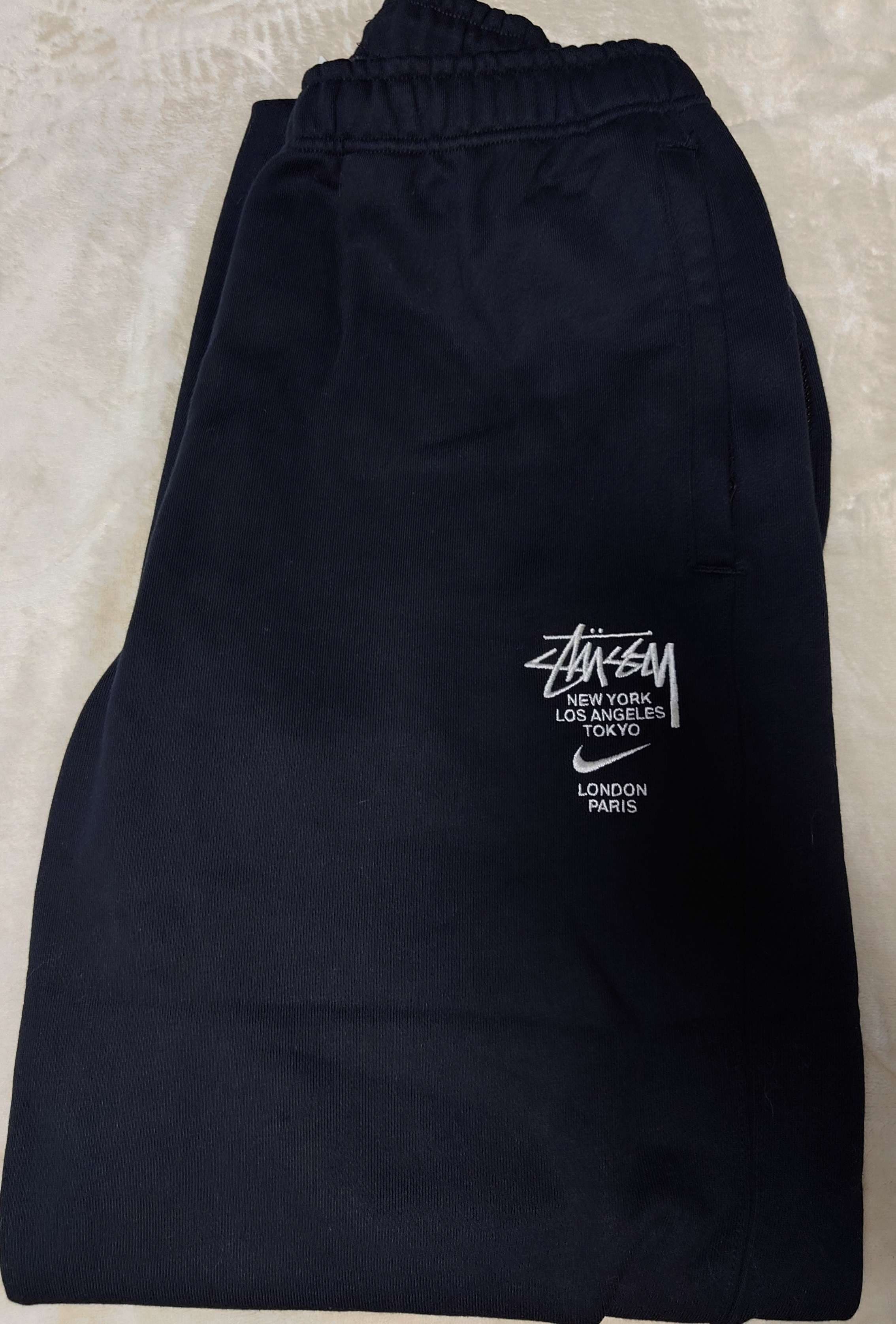 Nike x Stussy International Sweatpants (US Size) "Black" DC4227-010
