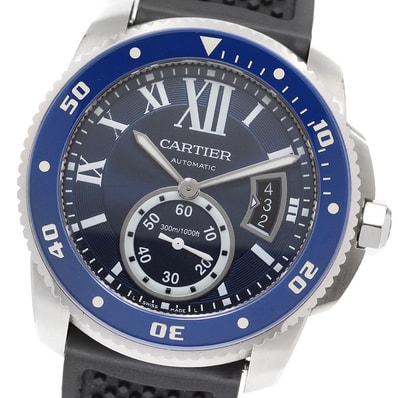 カルティエ カリブル ドゥ カルティエ ダイバー メンズ 【中古】