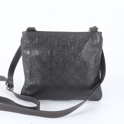 ■極美品 グッチ グッチシマ 201538 ショルダーバッグ レザー