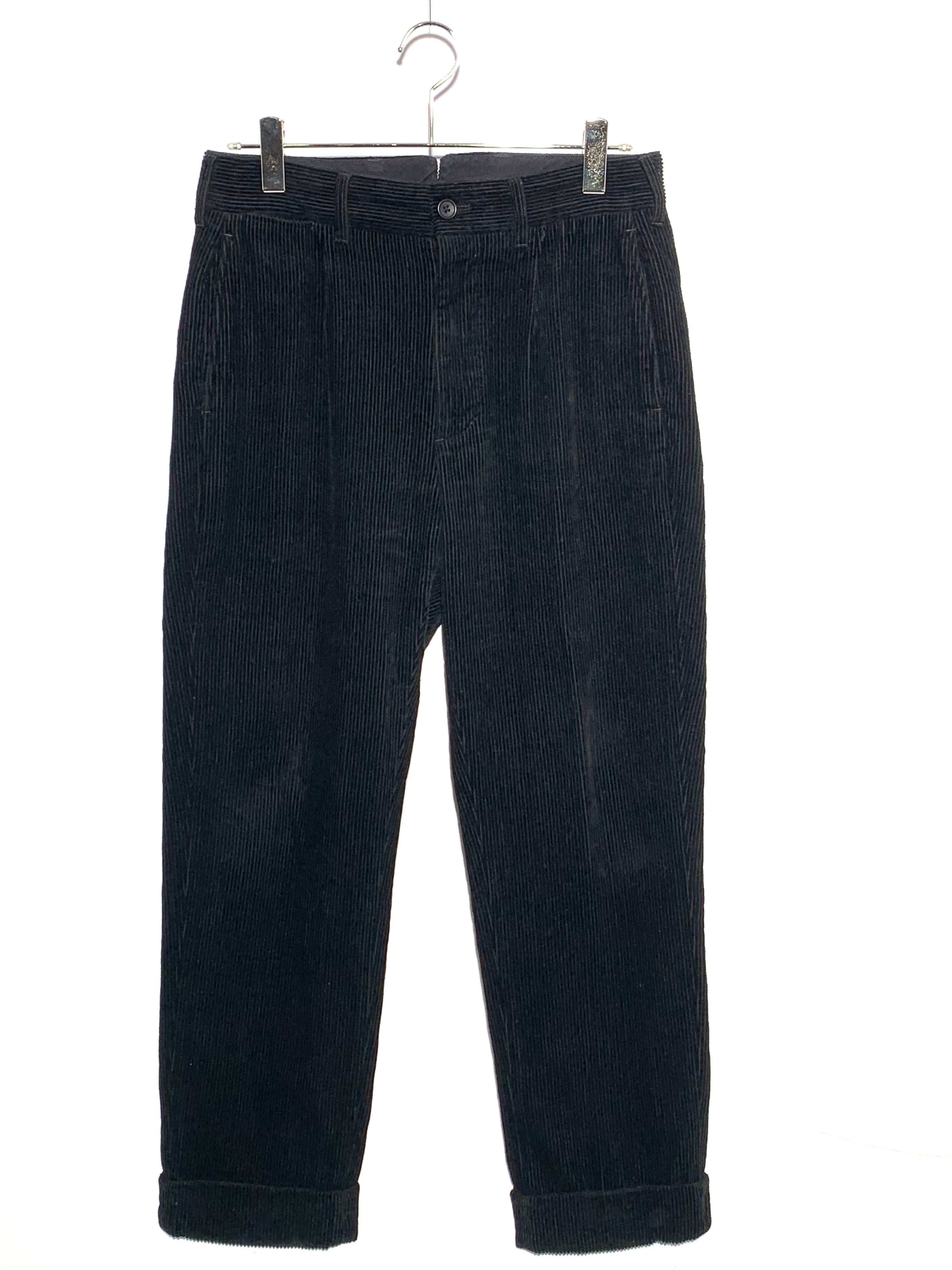 ENGINEERED GARMENTS Andover Pant - Cotton 4.5W Corduroy  Black