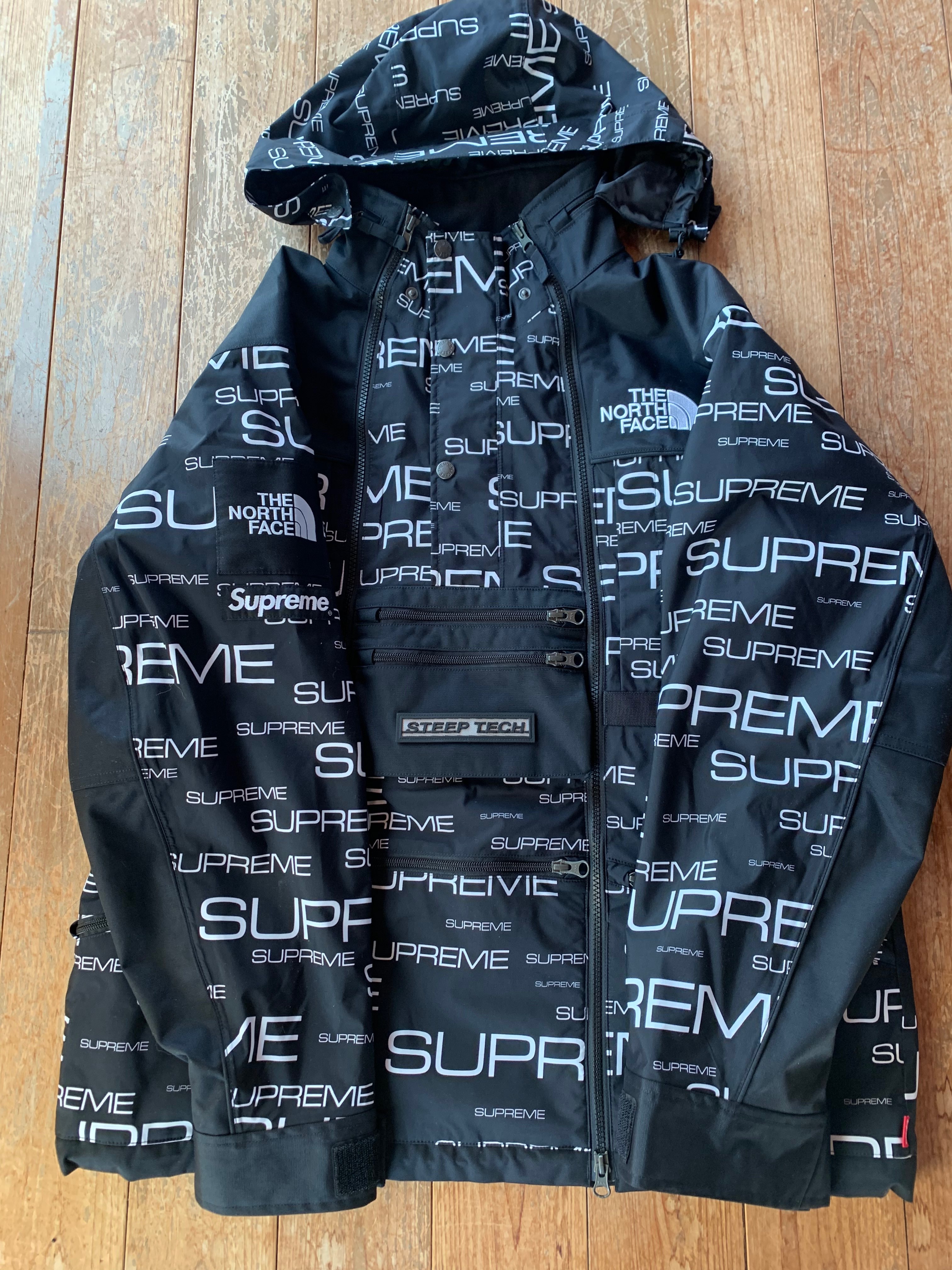 Supreme x The North Face Steep Tech Apogee Jacket "Black"