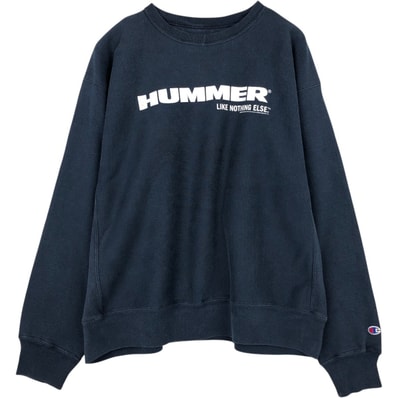 古着 00年代 チャンピオン Champion PREMIUM REVERSE WEAVE プレミアムリバースウィーブ HUMMER ハマー アドバタイジング スウェットシャツ トレーナー メンズXL相当/eaa675414