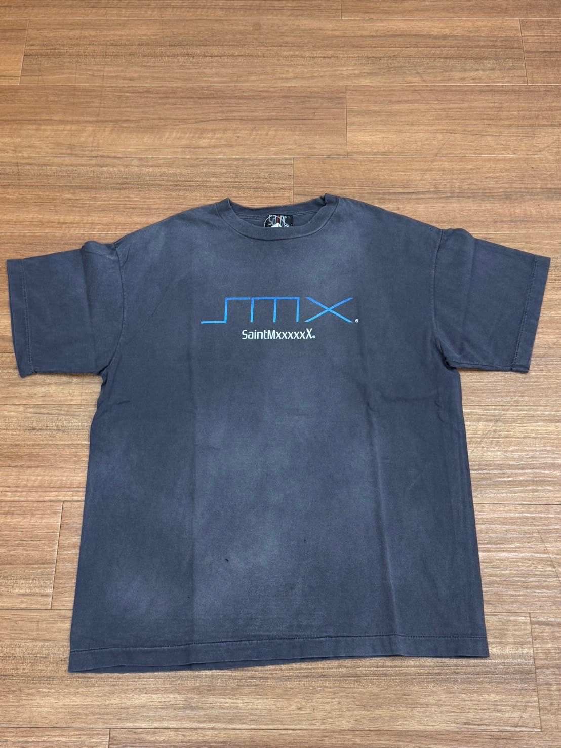 SAINT Mxxxxxx x A BATHING APE BAPE SS Tee Saint Bape 