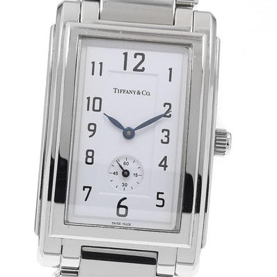 ティファニー グランド スモールセコンド クォーツ メンズ 【中古】