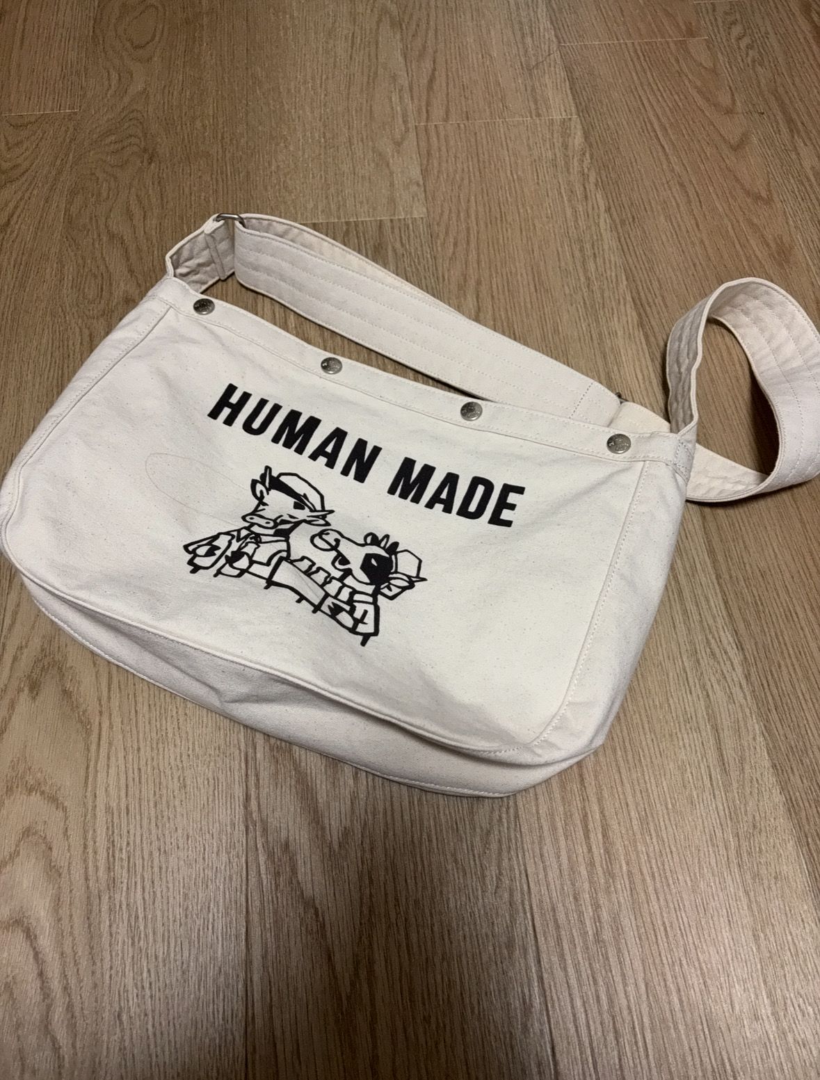 HUMAN MADE Milk Boy Bag "White"
