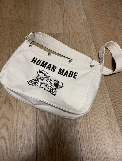 HUMAN MADE Milk Boy Bag "White"