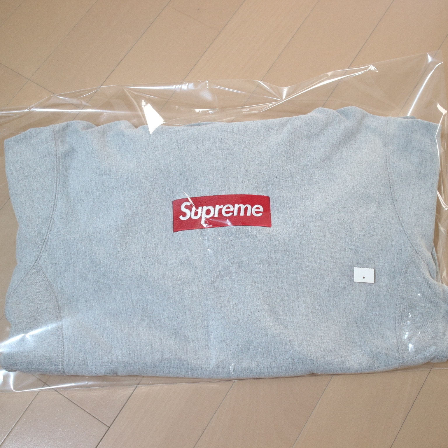 Supreme Box Logo Hooded Sweatshirt "Heather Grey" (16FW)