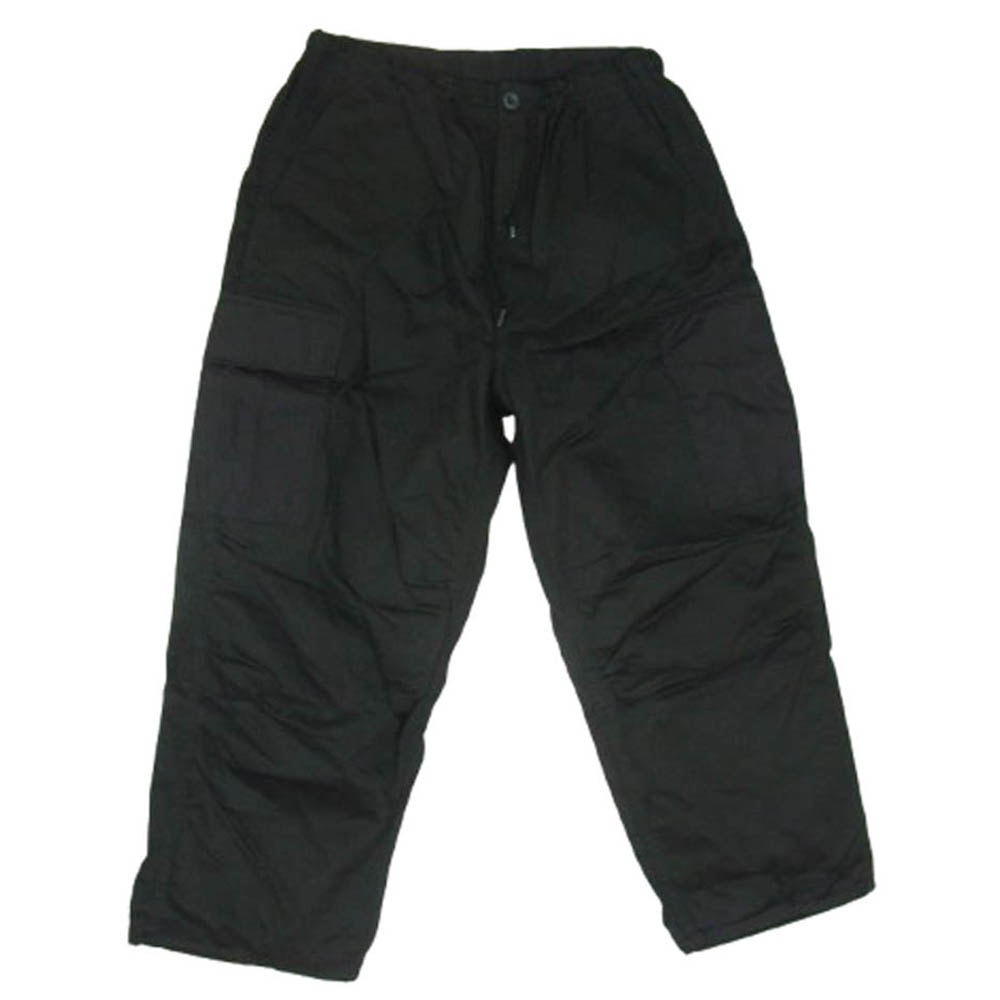 COMME des GARCONS HOMME コムデギャルソンオム パンツ 23AW HL-P001 綿バックサテン ナイロンリップクロス イージー カーゴ パンツ ブラック系 S【中古】