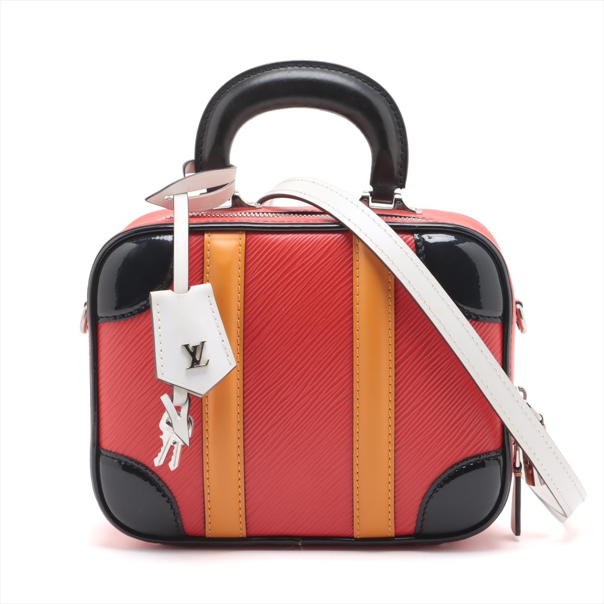 ■極美品 ルイヴィトン エピ ヴァリゼット BB ルージュ M55524