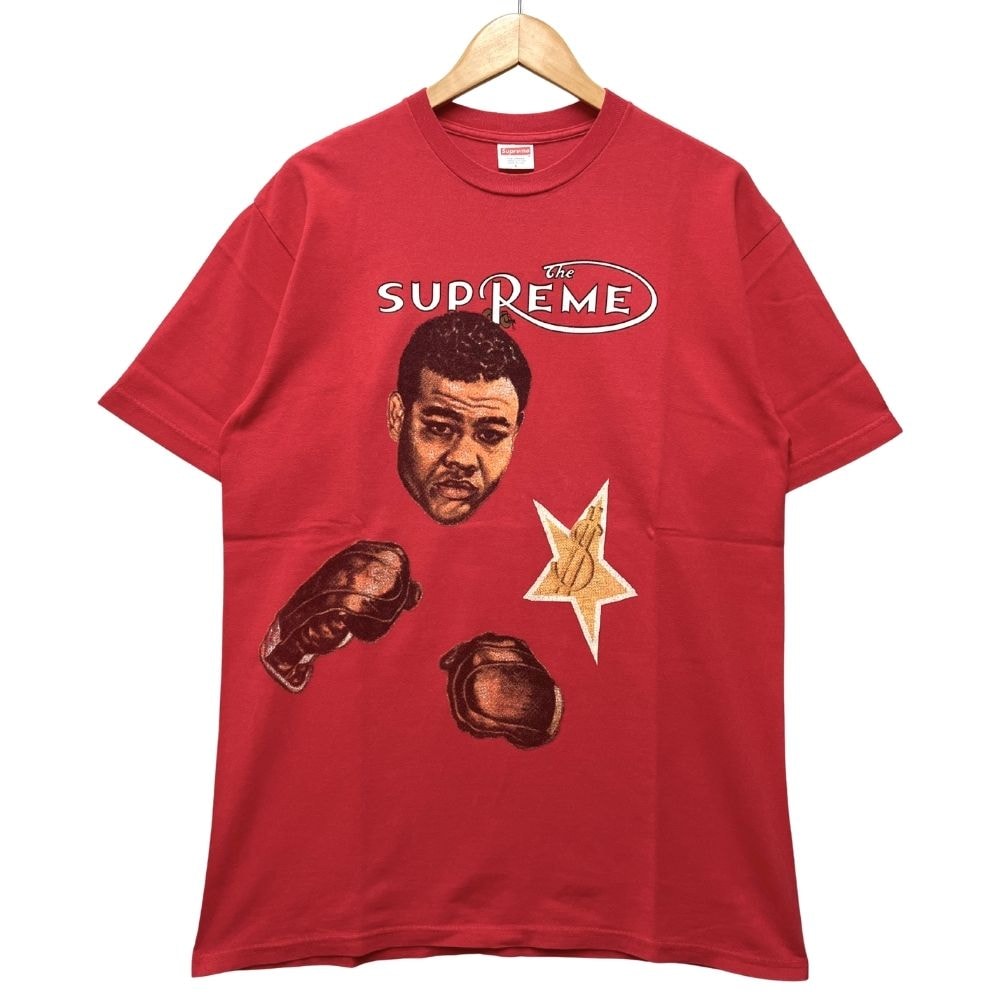 SUPREME シュプリーム JOE LOUIS TEE ジョー・ルイス ボクサー プリント 半袖Tシャツ 55715