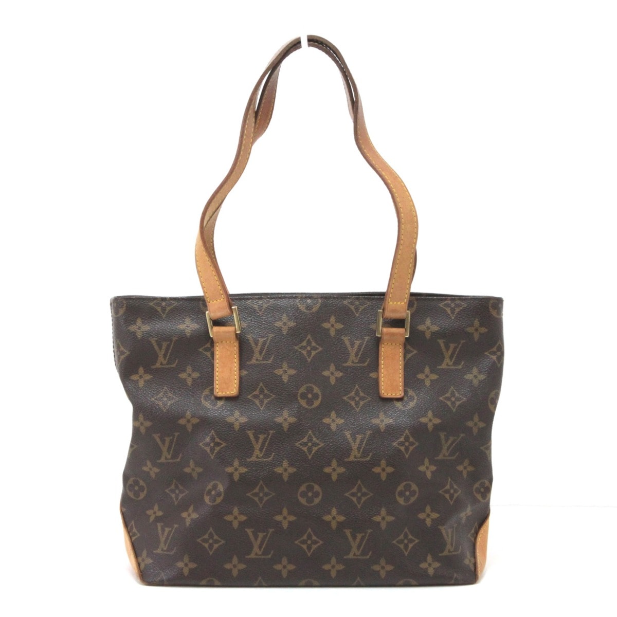 $$ LOUIS VUITTON ルイヴィトン モノグラム カバピアノ トートバッグ M51148 ブラウン