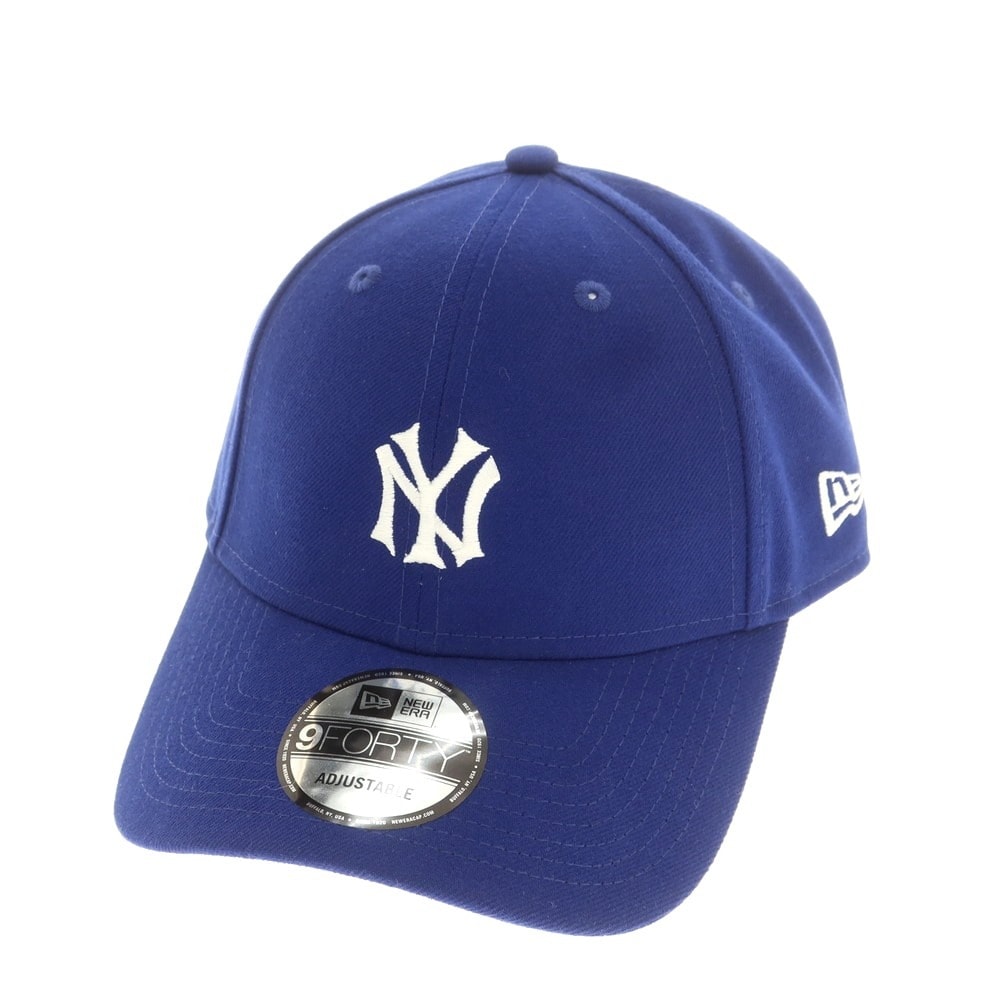 【中古】ニューエラ NEW ERA NYヤンキース キャップ ロイヤルブルー【メンズ】