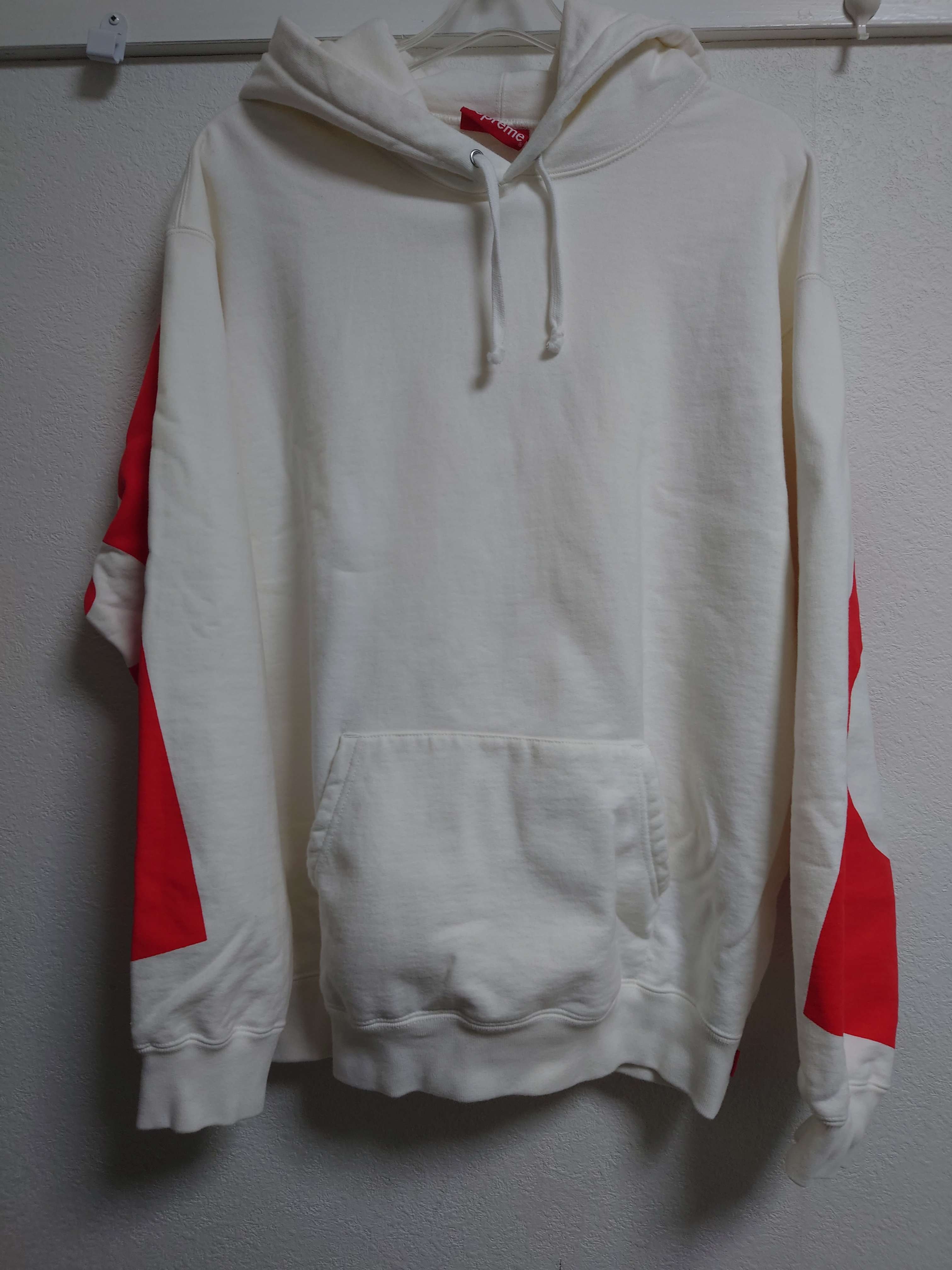 Supreme Big Logo Hooded Sweatshirt "White"