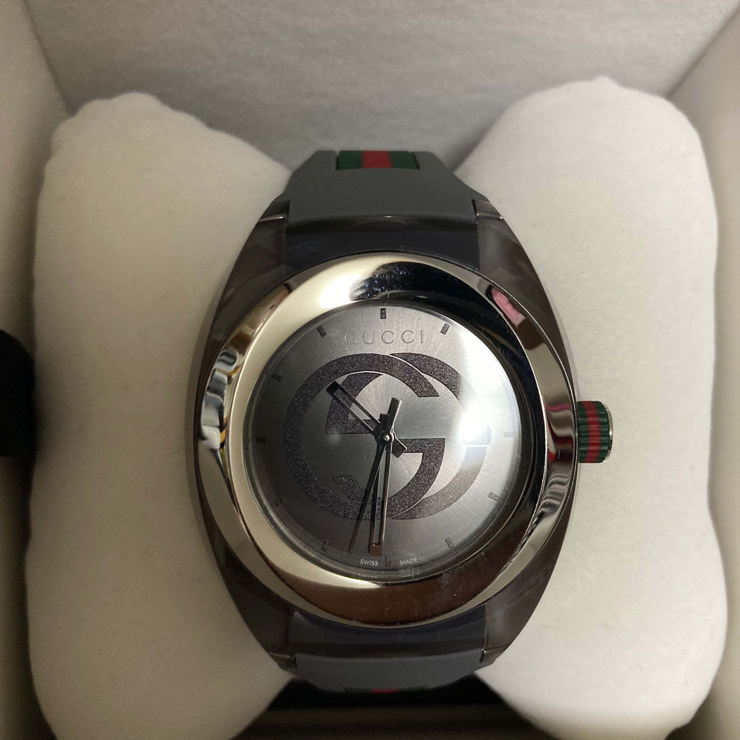 GUCCI SYNC ラバーベルト