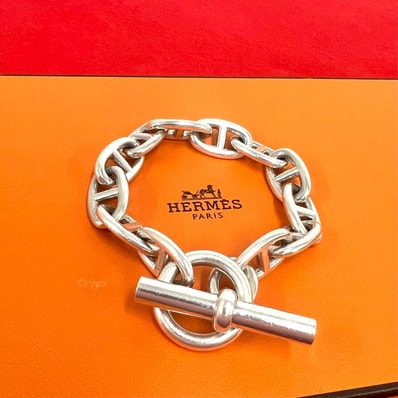 HERMES エルメス シェーヌダンクル TGM マルジェラ期 ブレスレット シルバー925 ブレスレット シルバー
33042