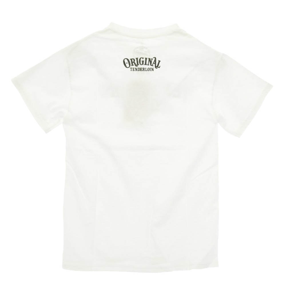 TENDERLOIN TOKYO ORIGINAL TENDERLOIN L　白 A (未使用に近い)】TENDERLOIN テンダーロイン T-TEE TENDERLOIN TOKYO