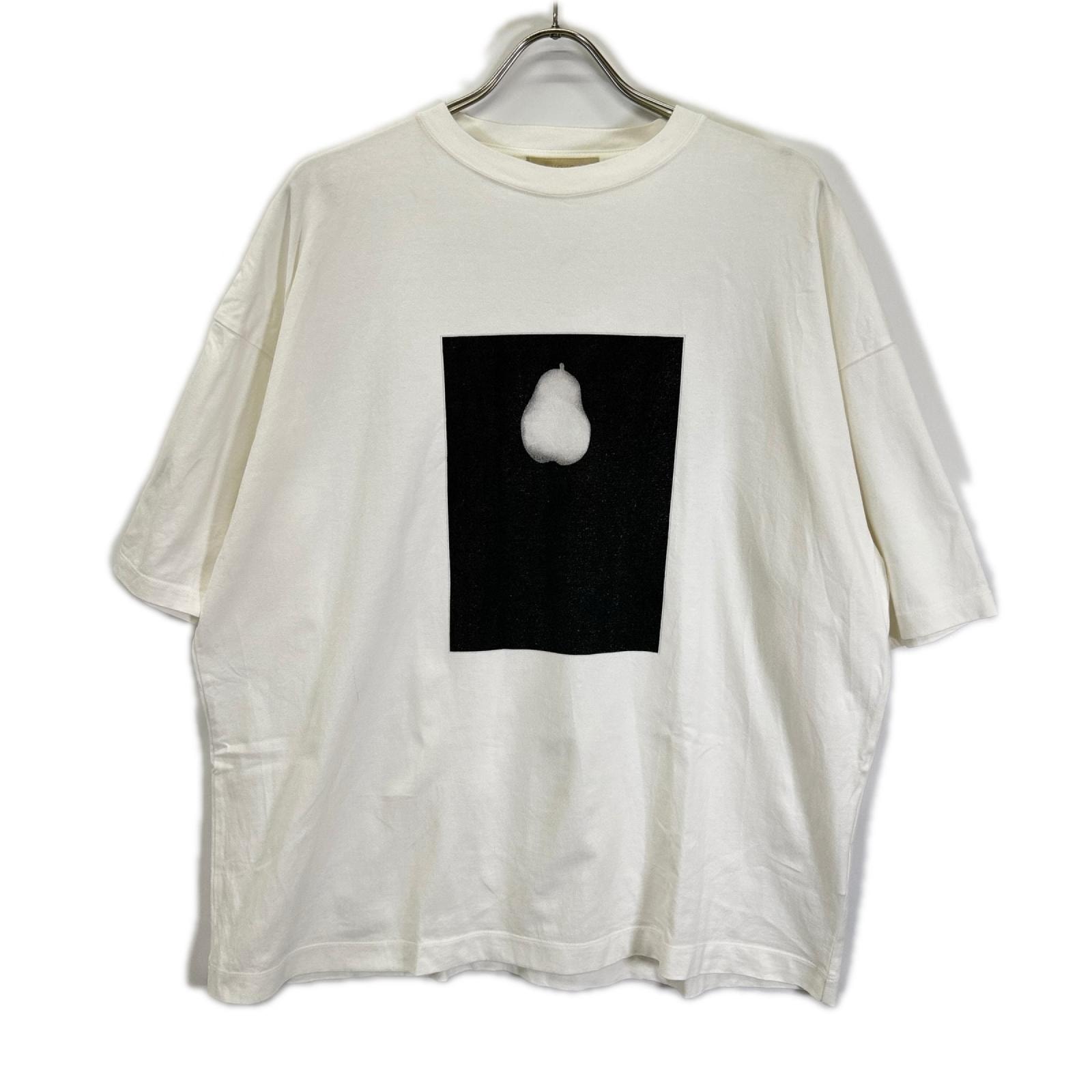 ヨーク ホワイト×ブラック PHOTOGRAM PRINTED T-SHIRT/ 3