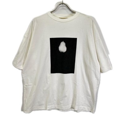 ヨーク ホワイト×ブラック PHOTOGRAM PRINTED T-SHIRT/ 3