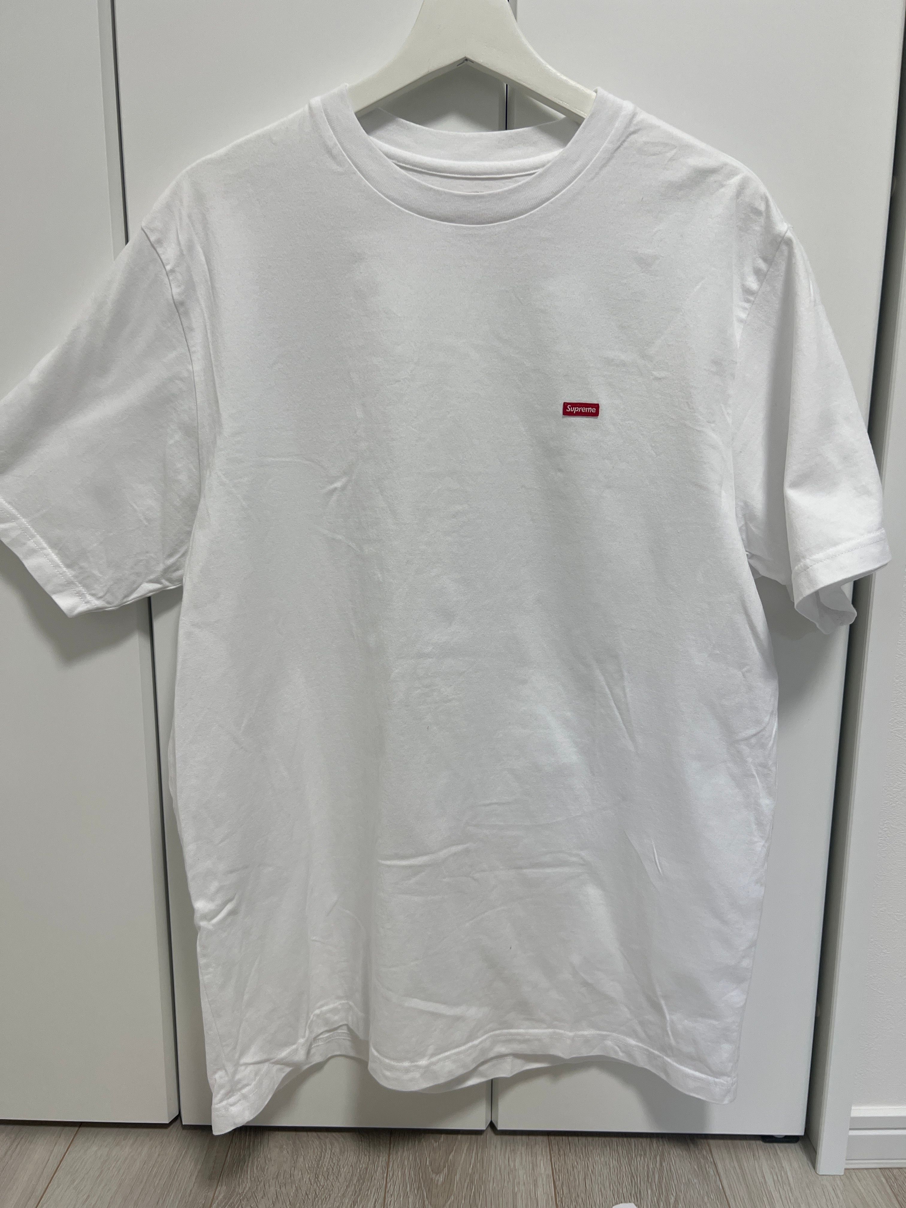 Supreme Small Box Tee "White"(Made in Vietnam)(22SS)