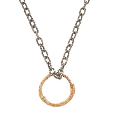 グッチ ウロボロス シルバー925 K18ピンクゴールド シ