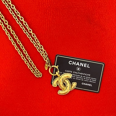 CHANEL シャネル ココマーク GP ネックレス ゴールド
82465