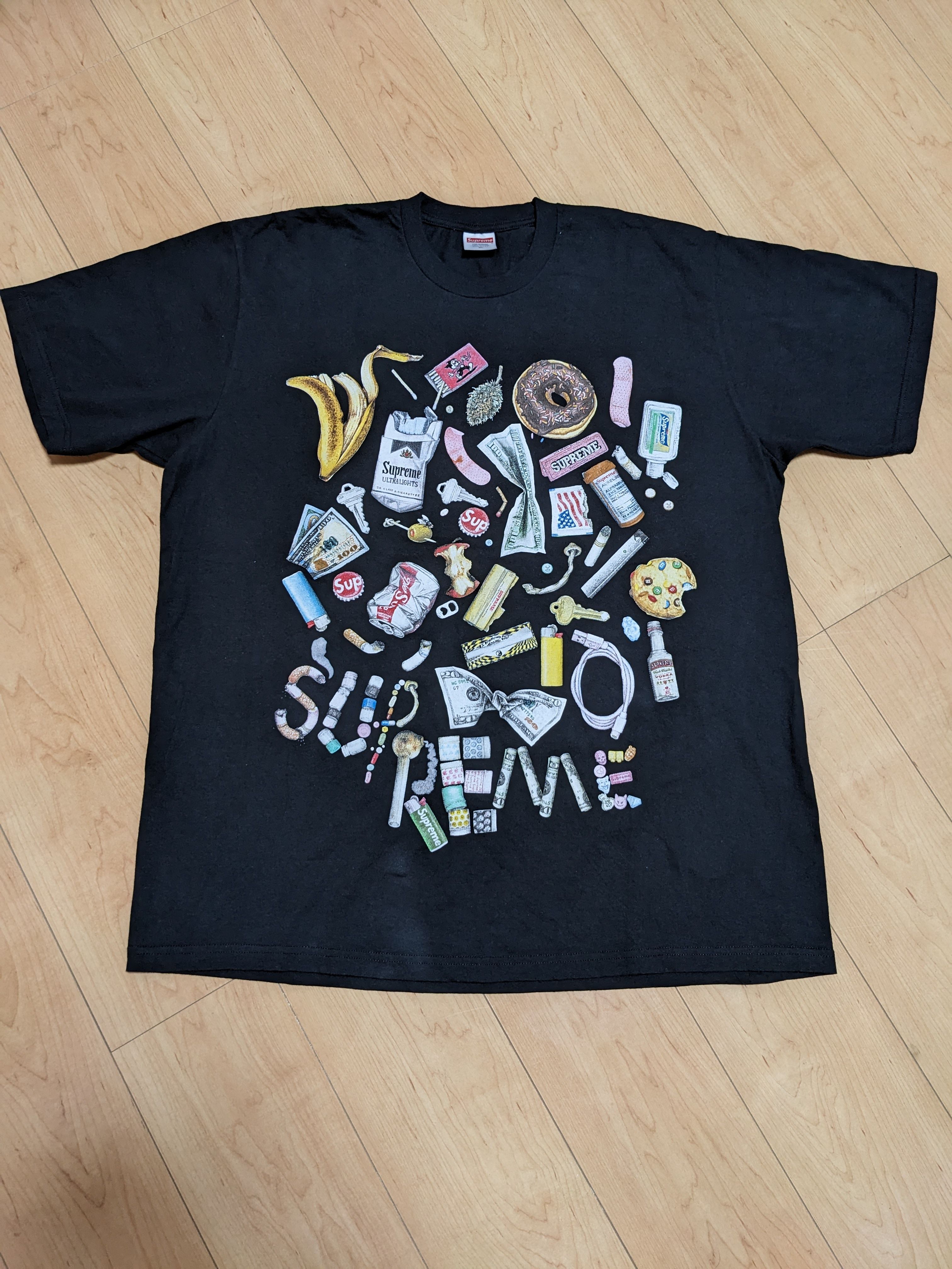 Supreme Trash Tee "Black"