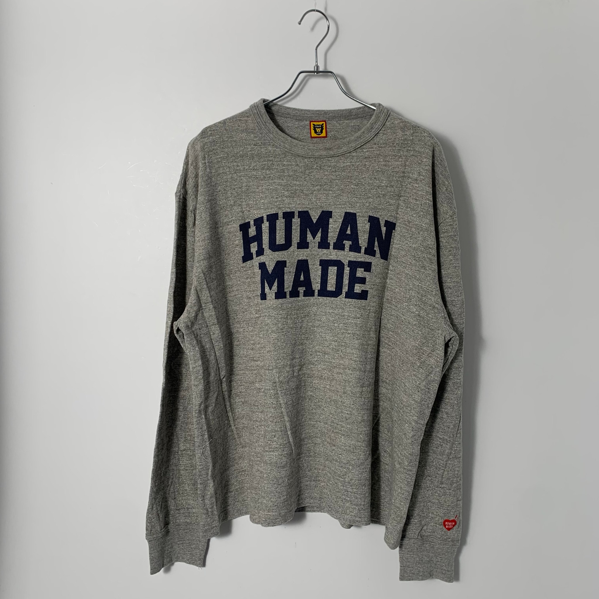 HUMAN MADE Graphic L/S T-Shirt #7 "Gray"