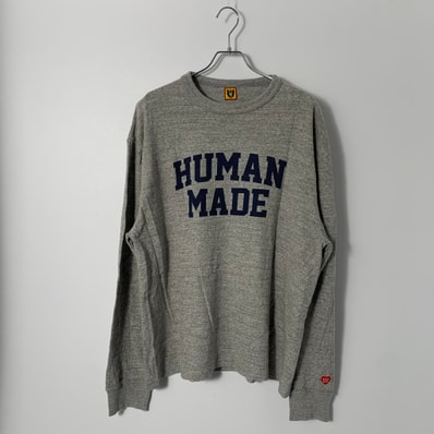 HUMAN MADE Graphic L/S T-Shirt #7 "Gray"