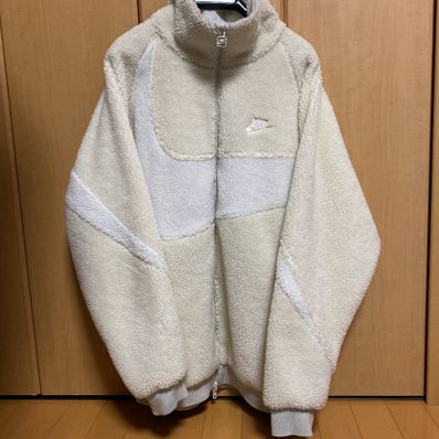 Nike Big Swoosh Boa Jacket "Light Bone/Sail"