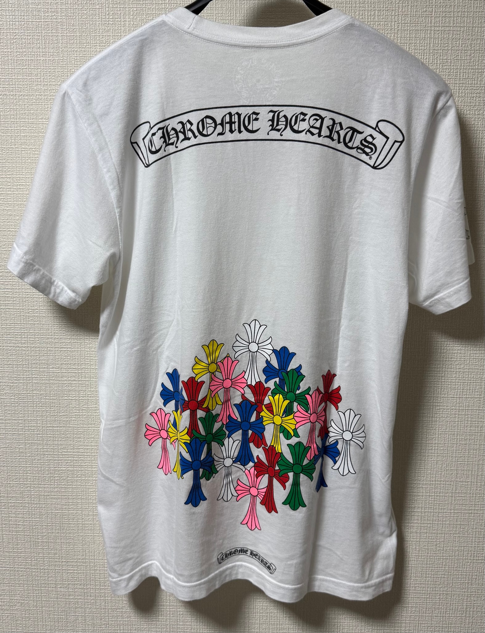 Chrome Hearts Cemetery Cross T-Shirt "White/Multicolor"