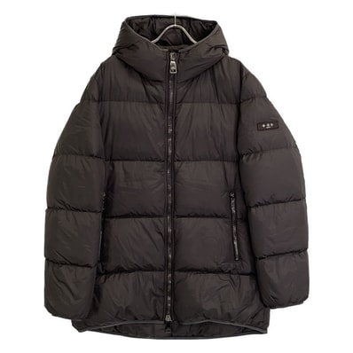 タトラス ダークブラウン MTK19A4157 FAEDO ブラック フーディダウンジャケット 06