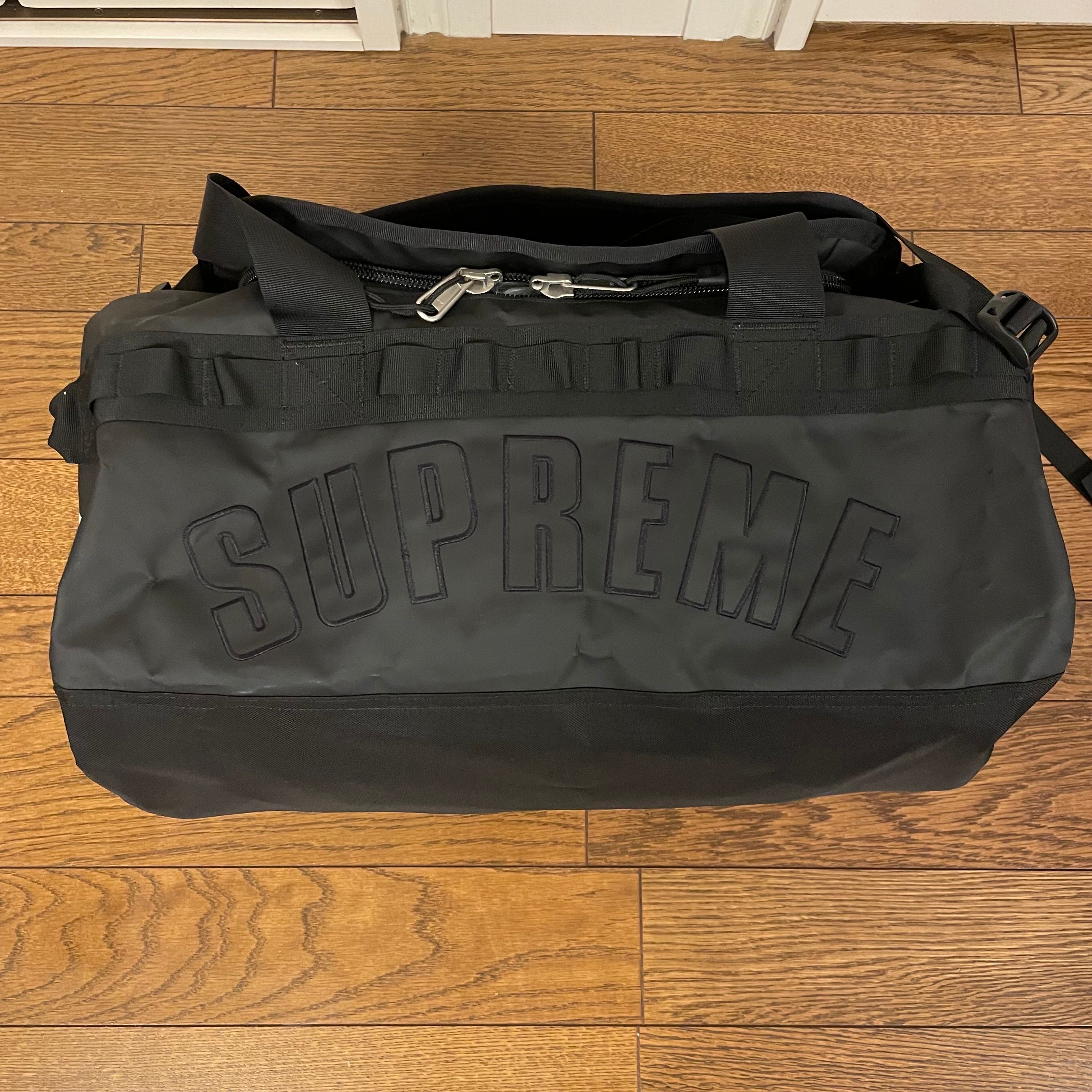 Supreme x The North Face Arc Logo Base Camp Duffle Bag "Black"