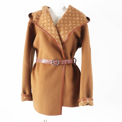 未使用品 ルイヴィトン
コート キャメル レディース 42 1A8262
