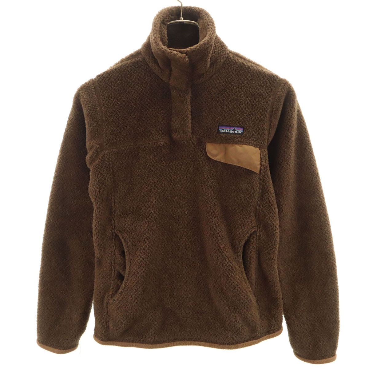 patagonia パタゴニア リツールスナップT フリースジャケット XS ブラウン 25440F7 アウトドア プルオーバー