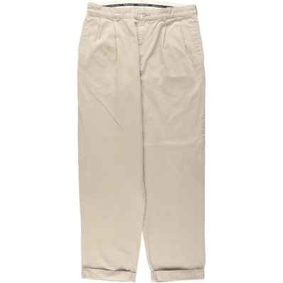 古着 ラルフローレン Ralph Lauren Polo Ralph Lauren HAMMOND PANT ツータック チノパンツ メンズw33相当/eaa663466
