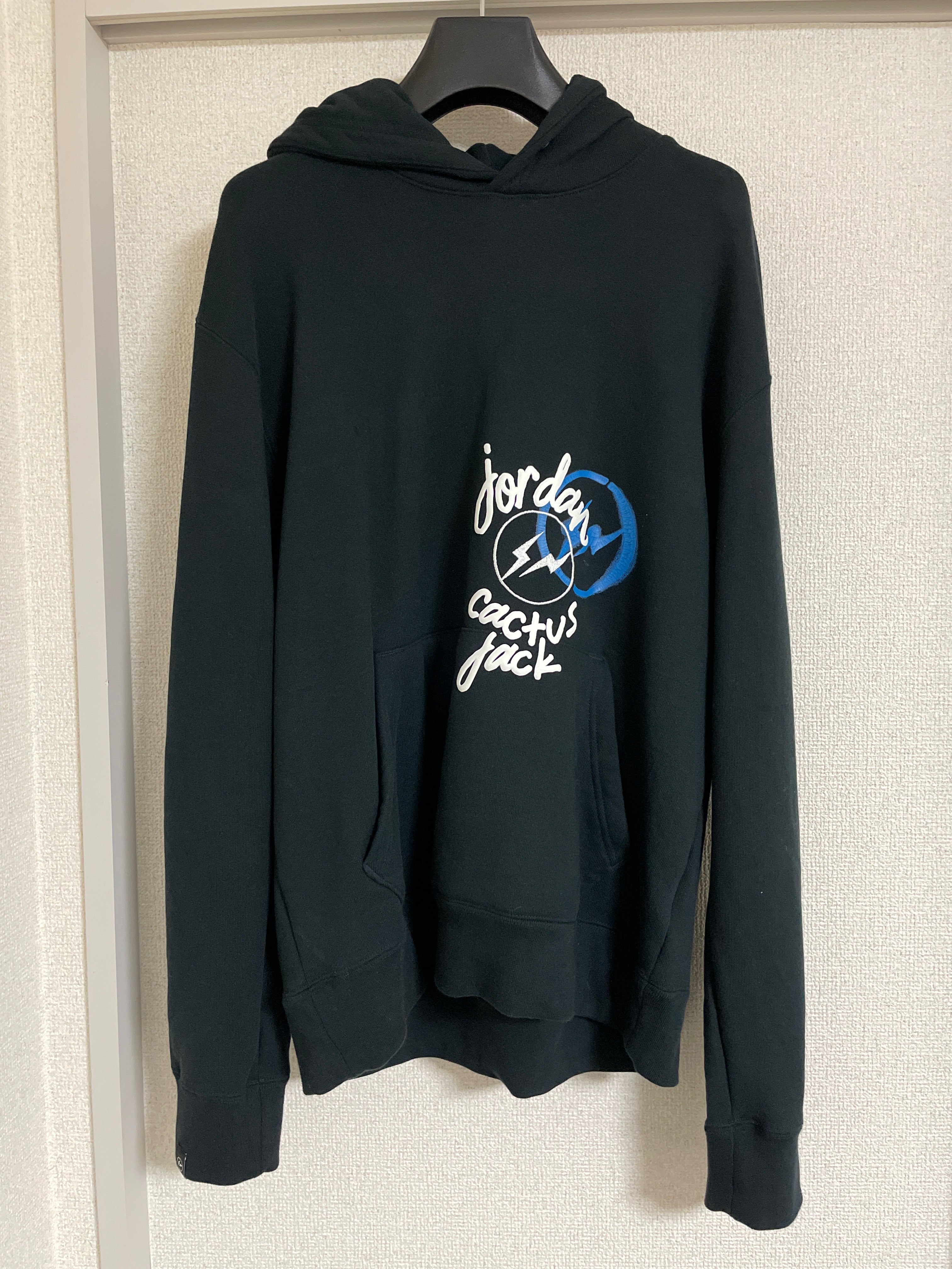 Air Jordan Travis Scott  Fragment Hoodie "Black"