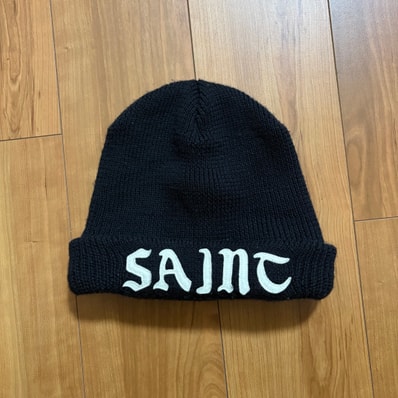 SAINT Mxxxxxx Knit Cap_Saint "Black"