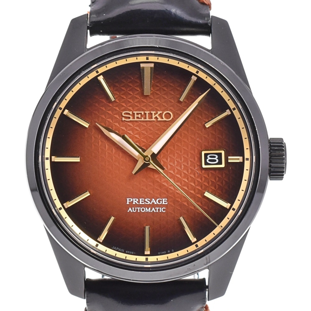 値下 セイコー SEIKO SARX101 プレサージュ 十三代目 市川團十郎 襲名記念 自動巻き メンズ 箱・保証書付き □#143815
