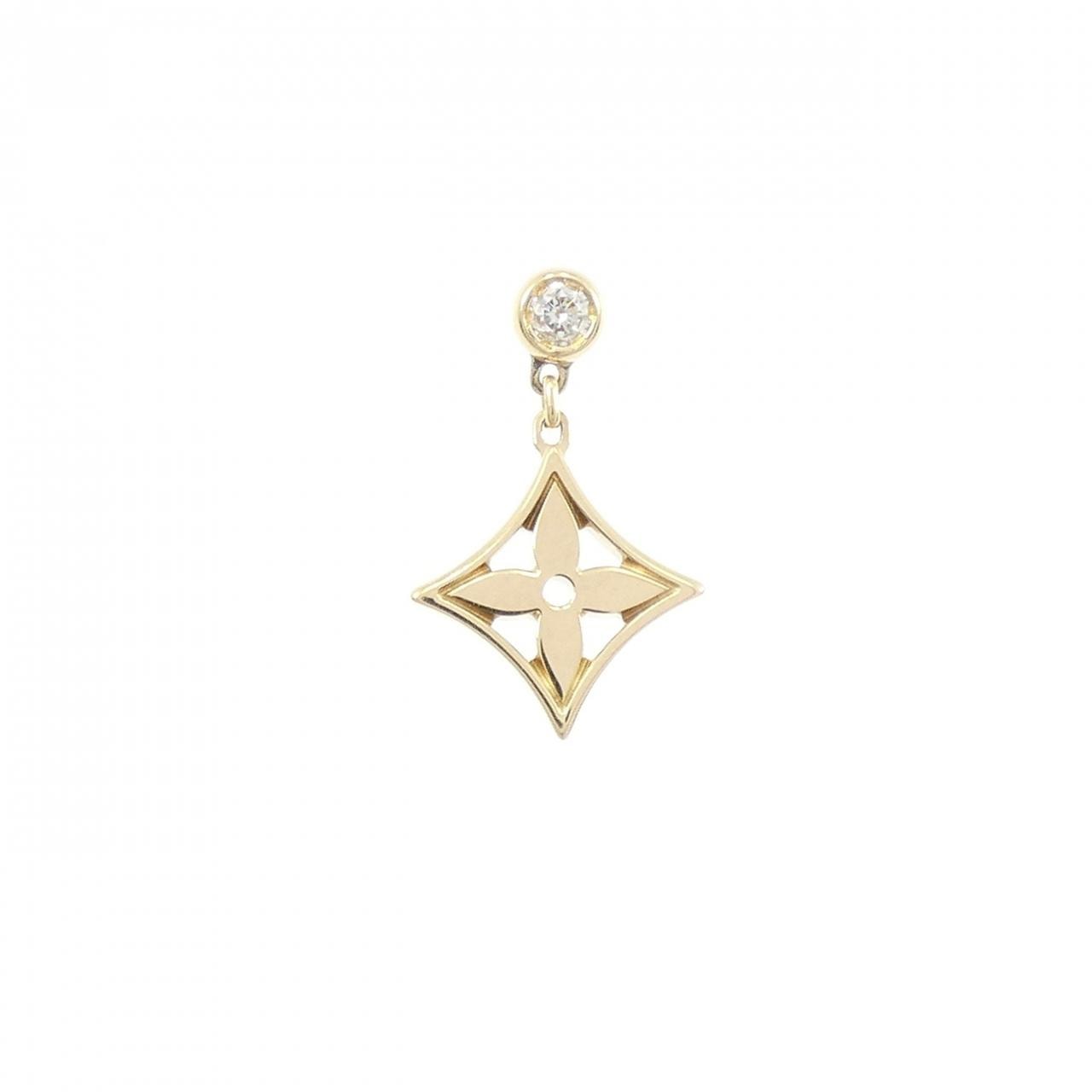 ルイヴィトン ピュス モノグラム イディール ピアス 片耳