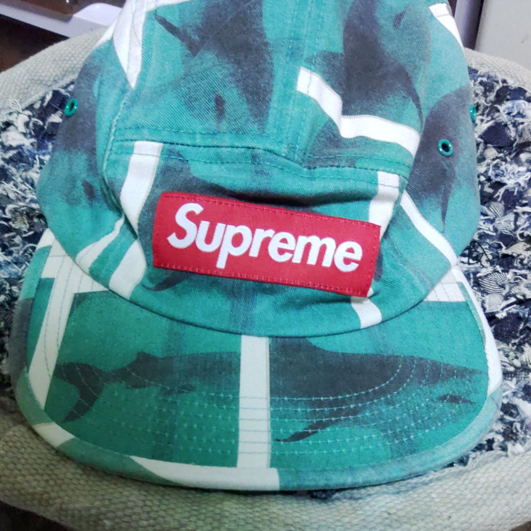 Supreme Damien Hirst Camp Cap "White"