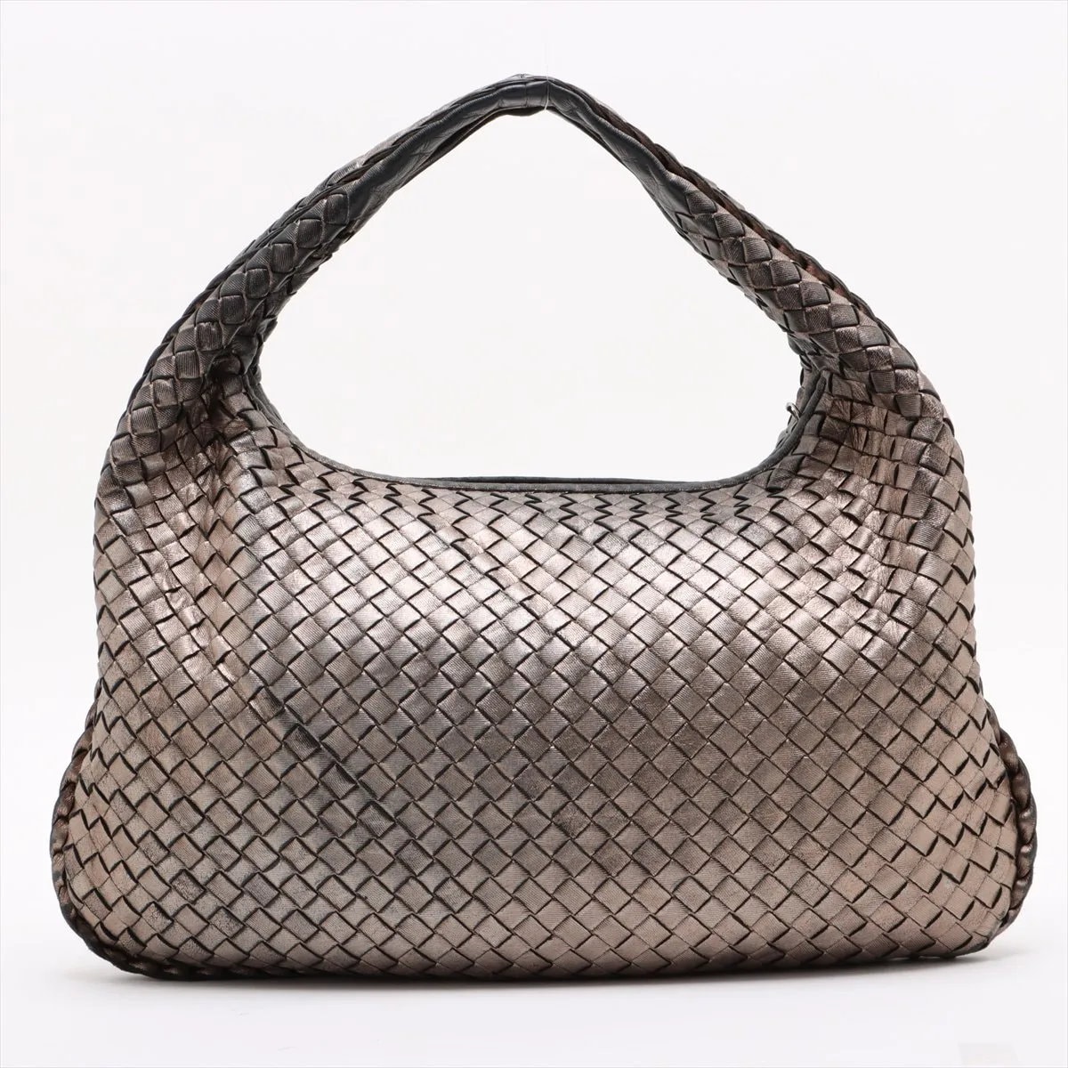 ■美品 ボッテガヴェネタ イントレチャートホーボーショルダーバッグ