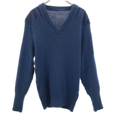 A.P.C. アーペーセー 長袖 セーター 56/58 ネイビー SURPLUS ニット