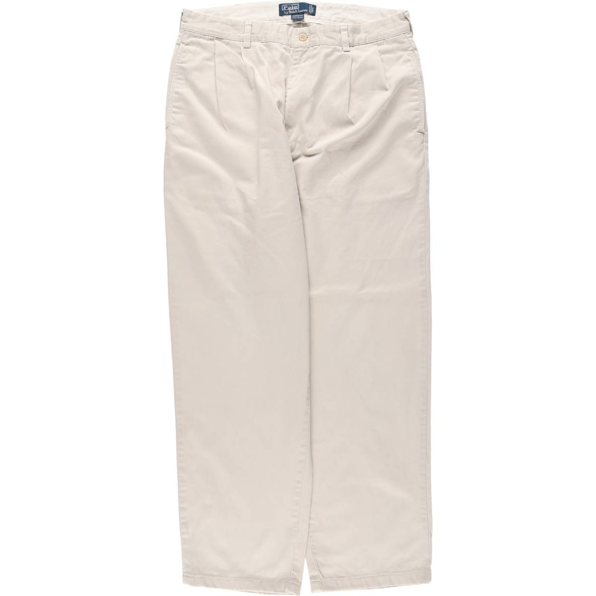 古着 ラルフローレン Ralph Lauren POLO by Ralph Lauren HAMMOND PANT ツータック チノパンツ メンズw34相当/eaa512342