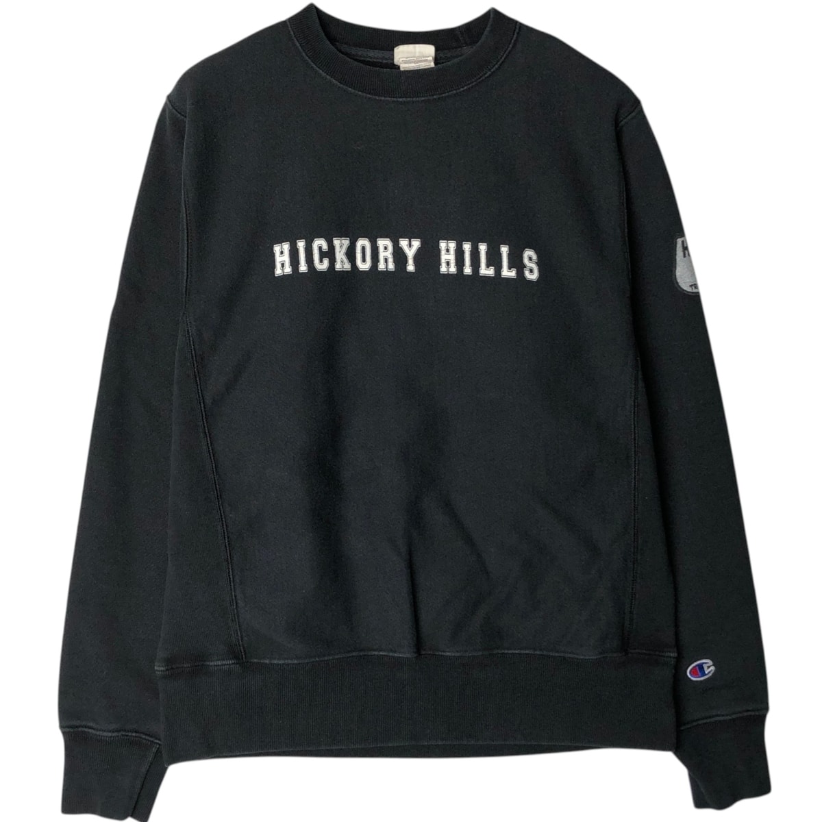 古着 チャンピオン Champion REVERSE WEAVE リバースウィーブ プリントスウェットシャツ トレーナー メンズM相当/eaa626474