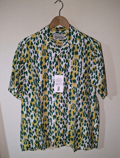 wacko maria LEOPARD HAWAIIAN SHIRTワコマリア