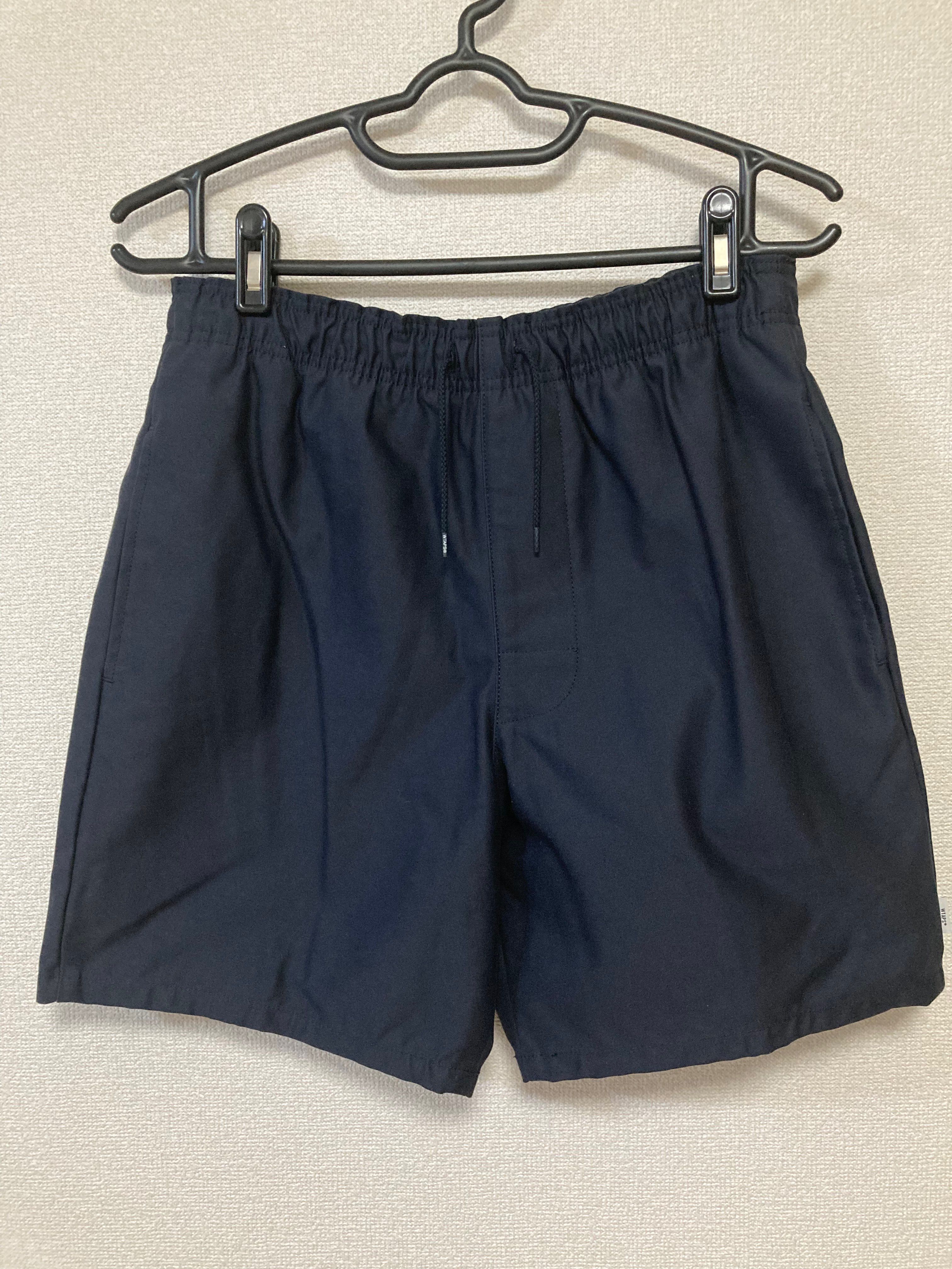 WTAPS Seagull 01 Shorts Cotton Satin "Navy"