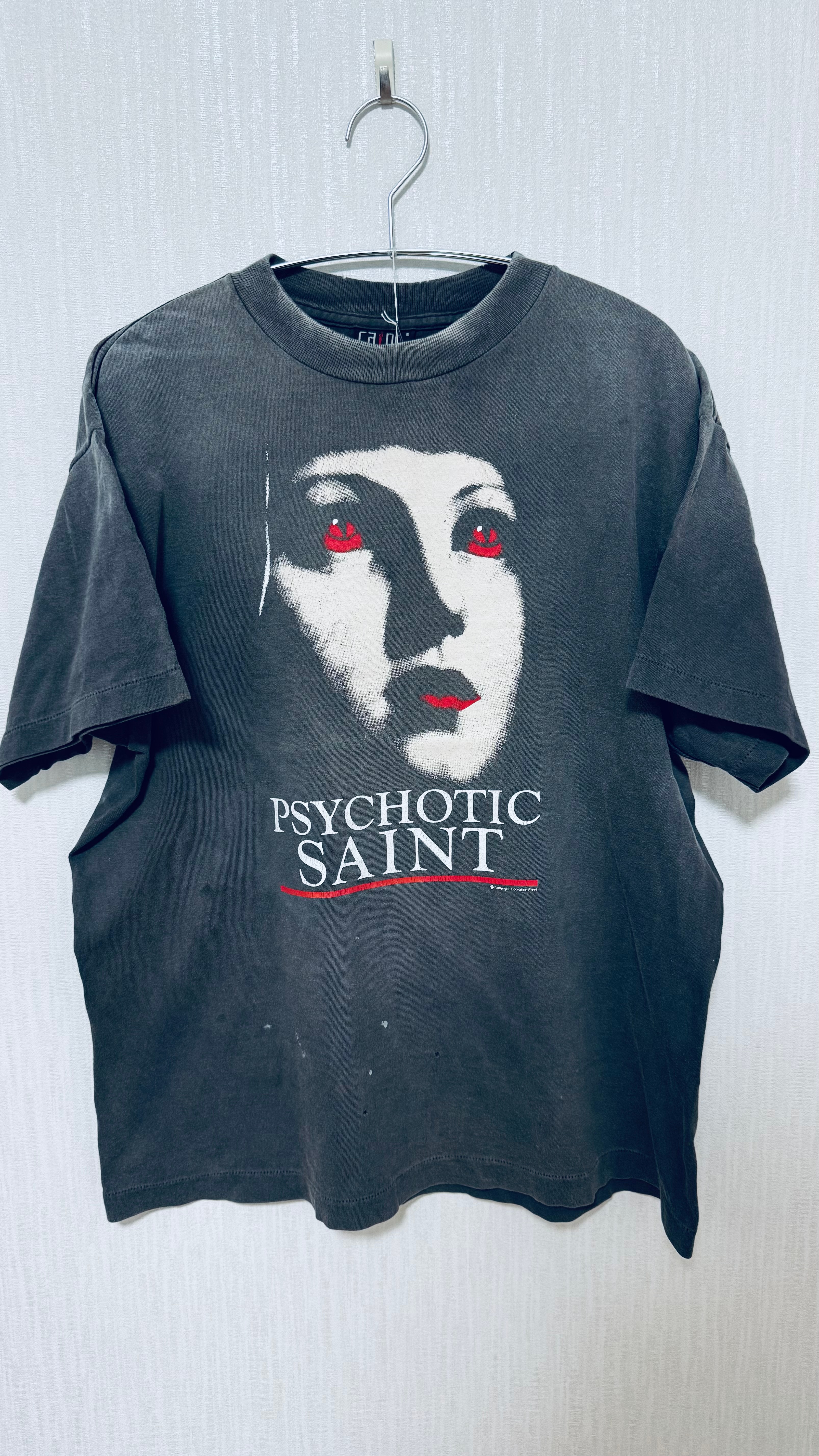 SAINT Mxxxxxx SS Tee Psychotic Saint "Black"