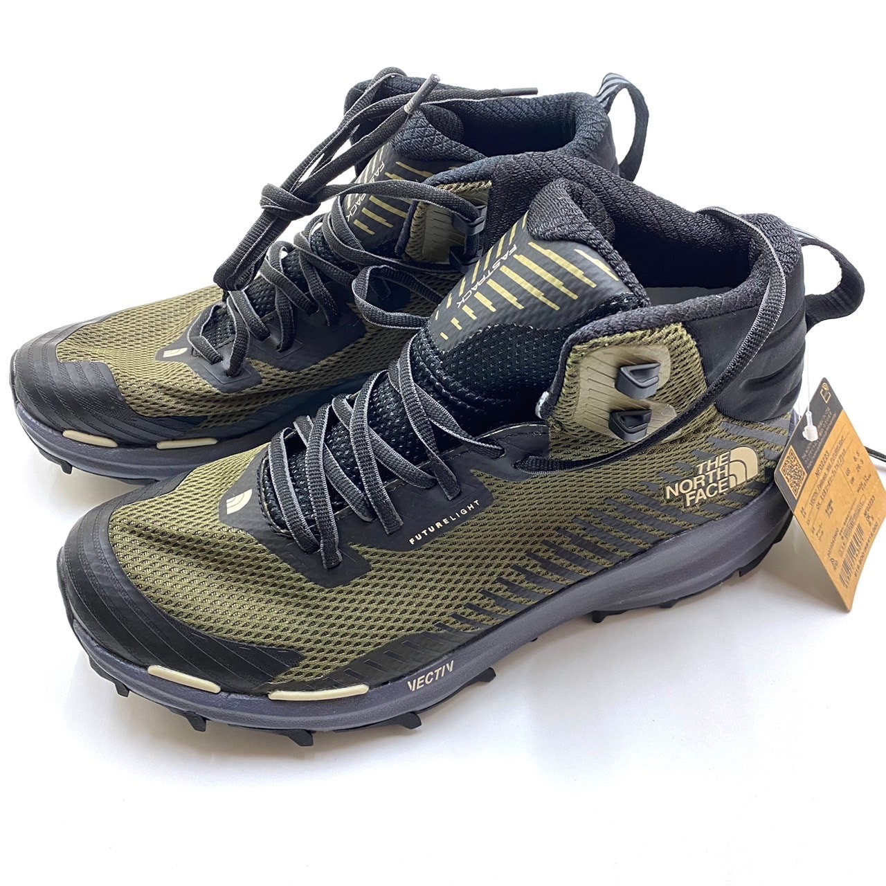 VECTIV Fastpack Mid FUTURELIGHT NF02223 OK ミリタリーオリーブxTNFブラック